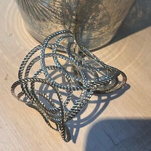 Twisted Wire Cuff Bracelet
